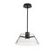 Nuvo Edmond, 17 Inch LED Pendant, Matte Black with Clear Glass 62/2062 - alternate 4